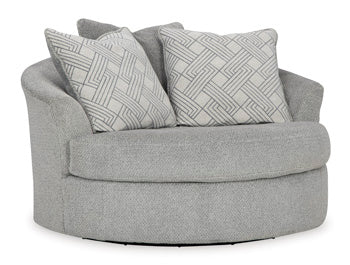 Casselbury Oversized Swivel Accent Chair - Image 4